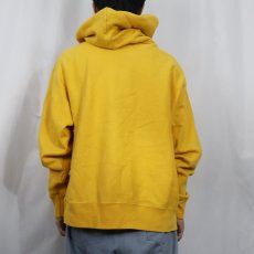 画像3: 2000's Champion REVERSE WEAVE 目無し スウェットフーディー L (3)