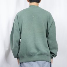 画像3: 90's RUSSELL ATHLETIC USA製 前V 無地フェードスウェット XL (3)