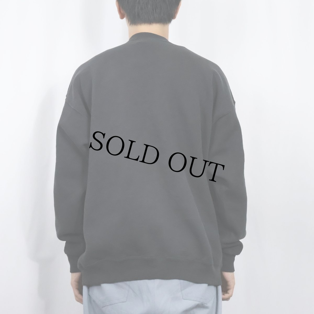 画像3: 90's Lee USA製 無地スウェット BLACK XL (3)