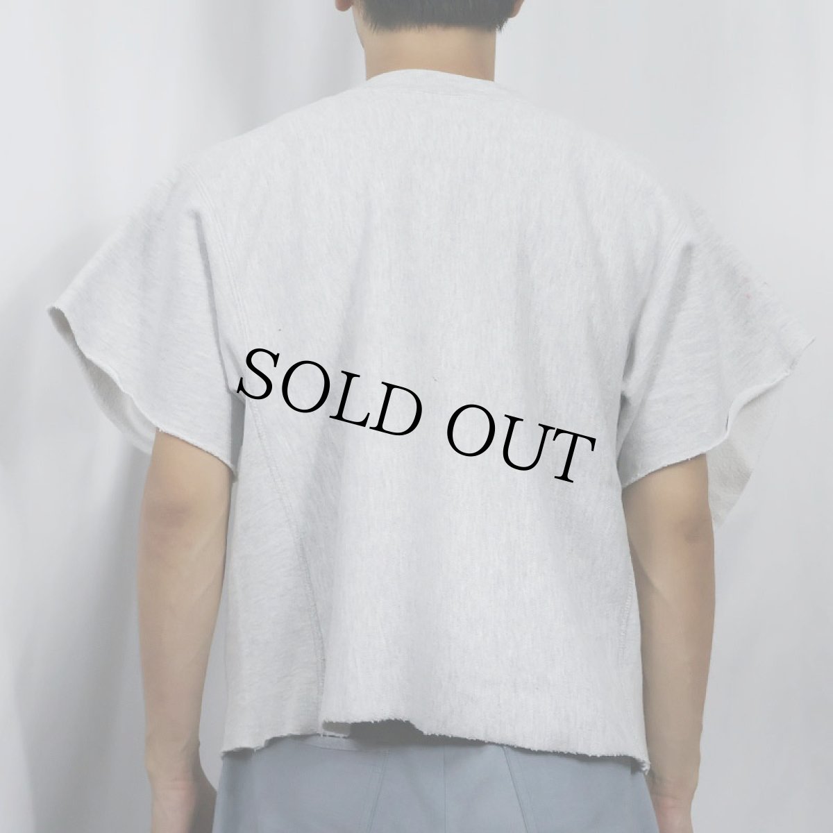 画像3: 90's Champion REVERSE WEAVE "MICHIGAN" カットオフ プリントスウェット (3)