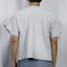 画像3: 90's Champion REVERSE WEAVE "MICHIGAN" カットオフ プリントスウェット (3)