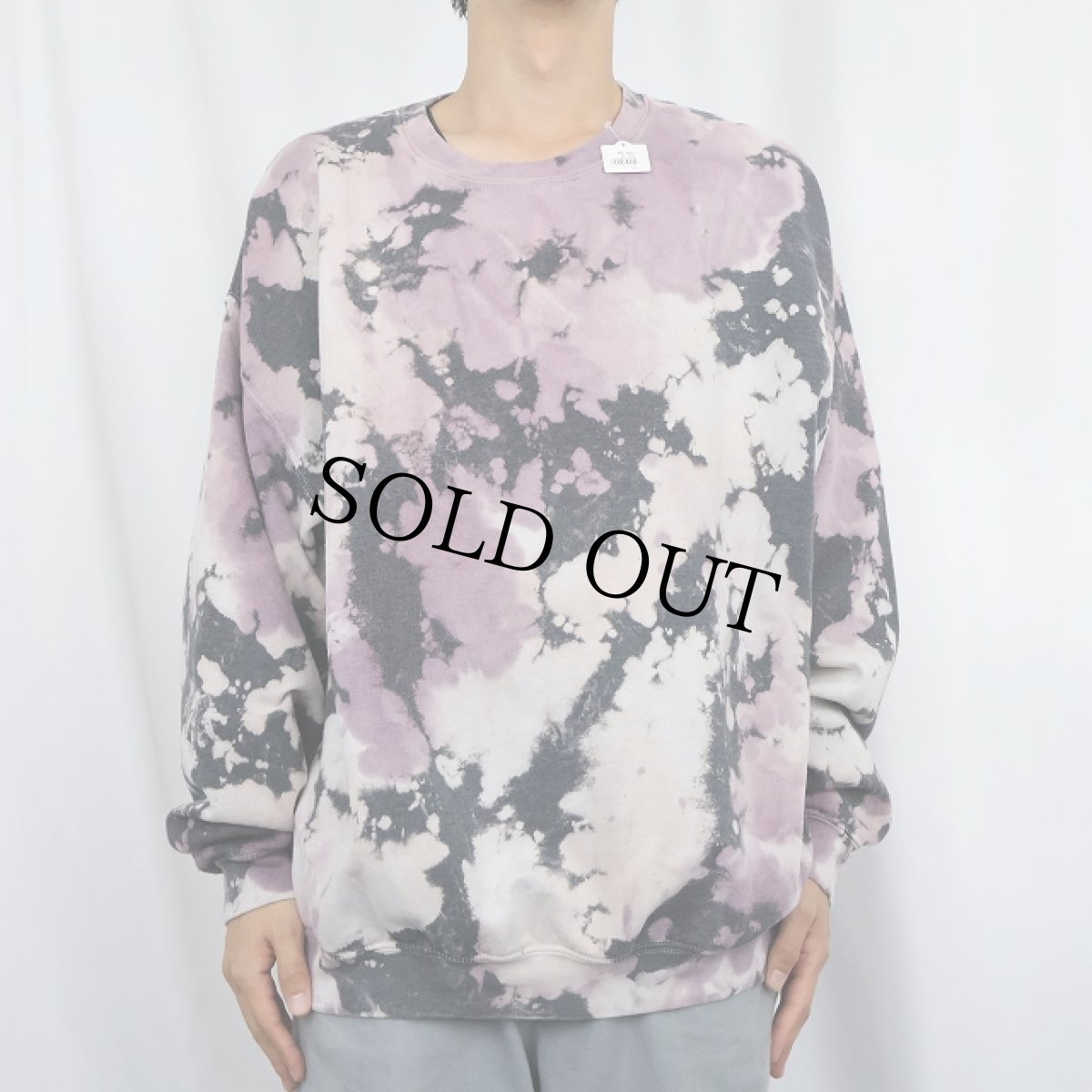 画像2: ブリーチ加工 スウェット (2)