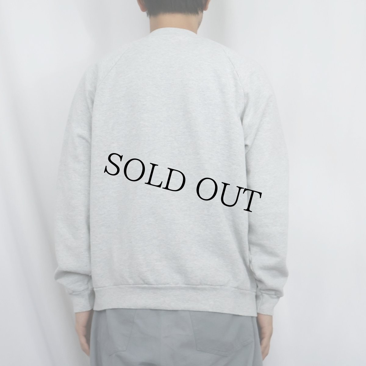 画像3: FRUIT OF THE LOOM ロゴプリントラグランスウェット (3)