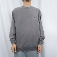 画像2: FRUIT OF THE LOOM ロゴプリントラグランスウェット XL (2)