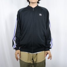 画像2: 90's adidas トラックジャケット BLACK M (2)