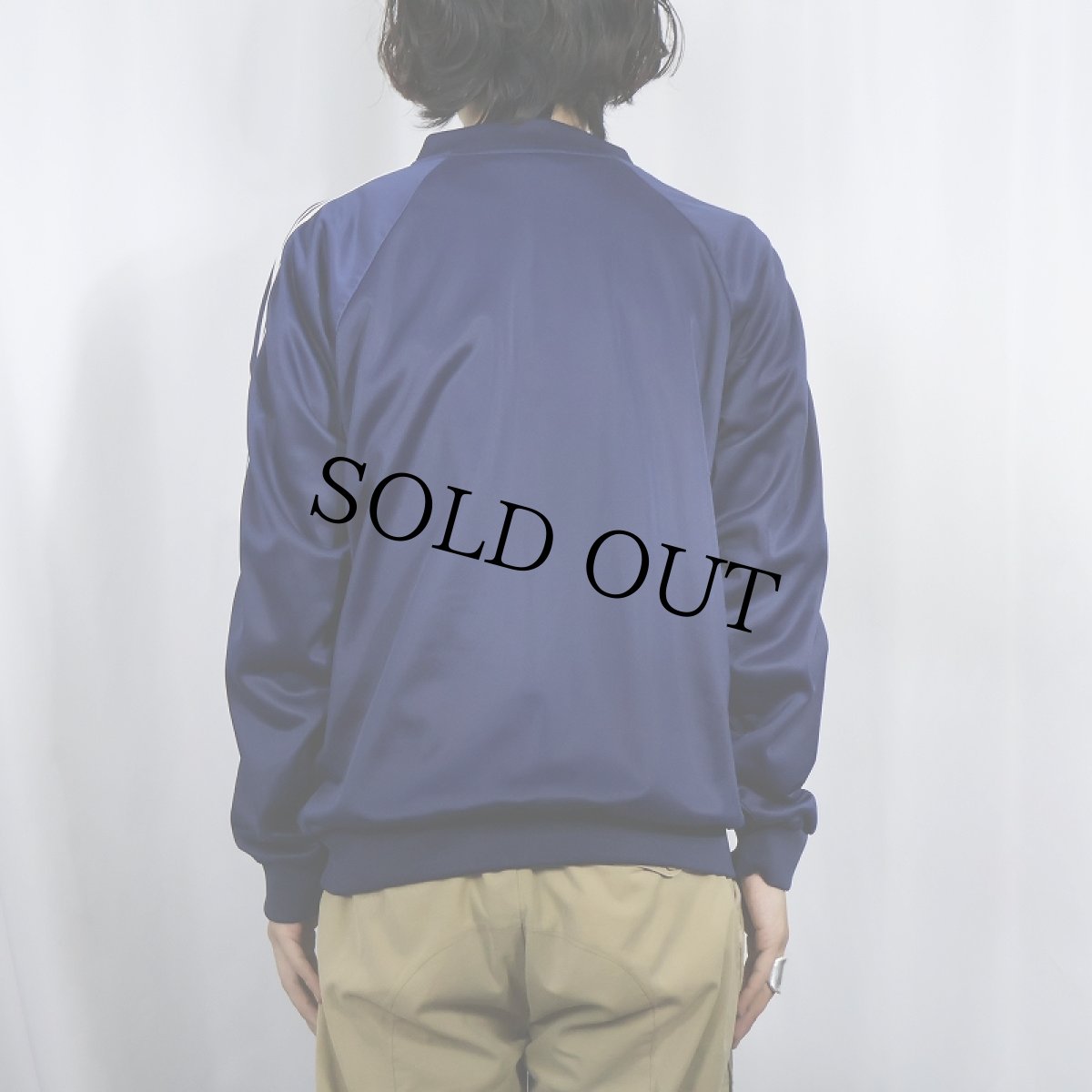 画像3: 【SALE】  80's adidas トラックジャケット NAVY (3)