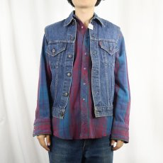 画像2: 60〜70's Levi's 70505 USA製 カットオフ デニムジャケット SIZE34 (2)