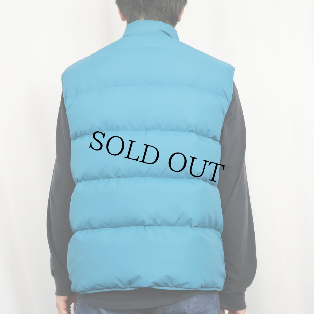 画像3: 90's Early Winters ナイロンダウンベスト L (3)