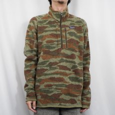 画像2: 2019AW Patagonia カモ柄 ベターセーター L (2)