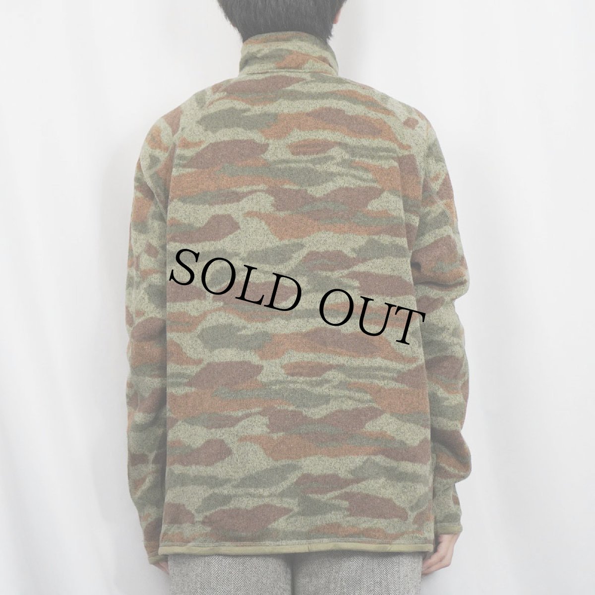 画像3: 2019AW Patagonia カモ柄 ベターセーター L (3)