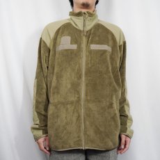 画像2: 民間品 U.S.MILITARY ECWCS GEN3 Cold Weather コヨーテフリースジャケット LARGE-REGULAR (2)