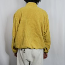 画像3: 80〜90's L.L.Bean 筆記体ロゴ刺繍 ハーフスナップ フリースジャケット (3)