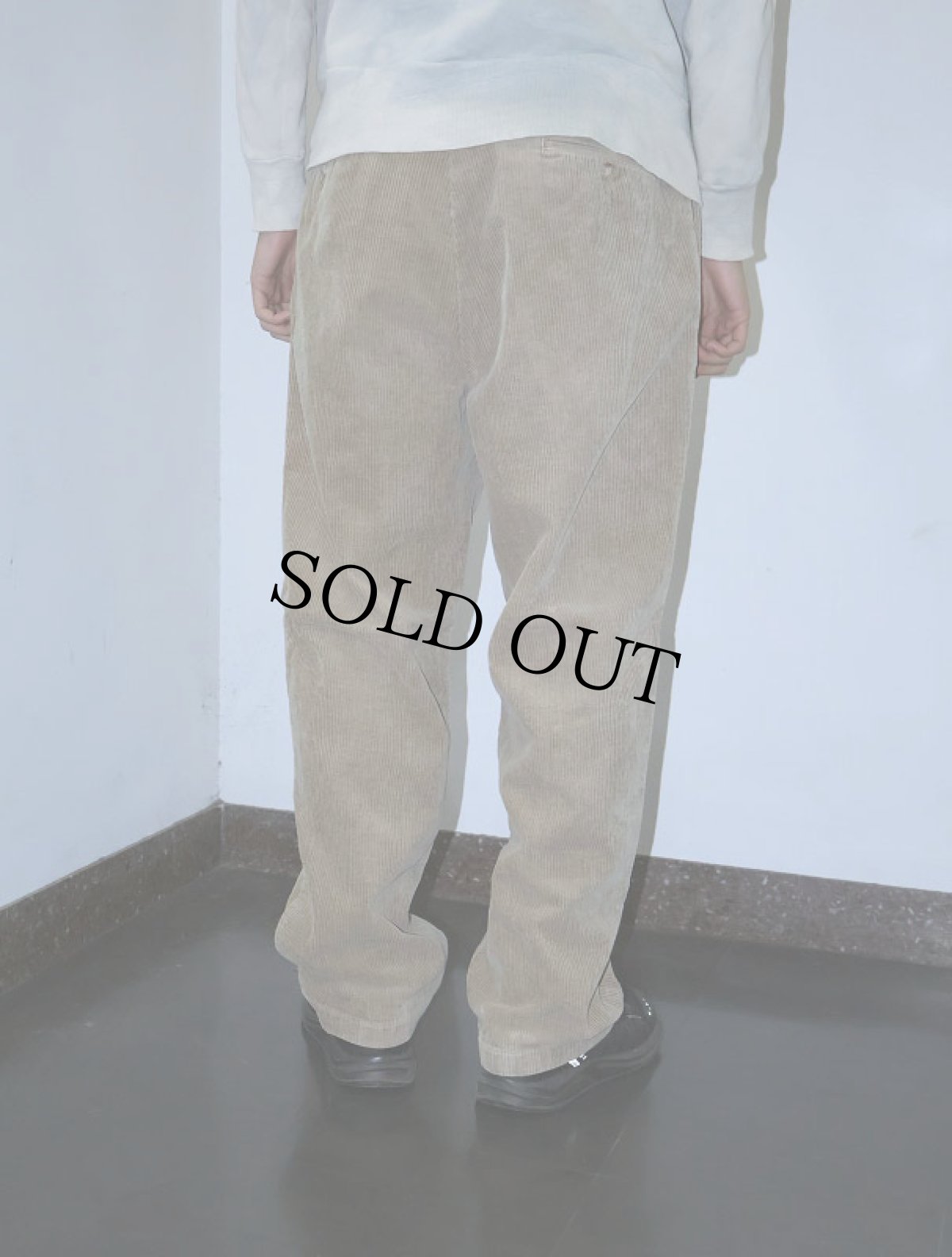 画像3: POLO Ralph Lauren "ANDREW PANT" 2タック コーデュロイパンツ W33 (3)