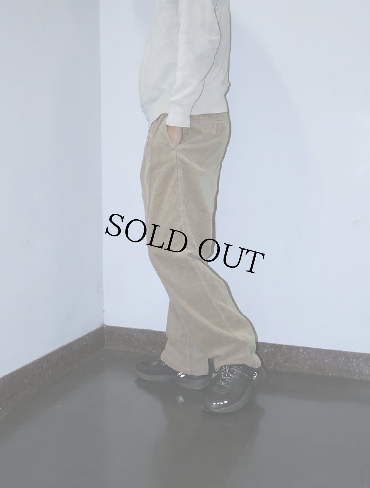 画像5: POLO Ralph Lauren "ANDREW PANT" 2タック コーデュロイパンツ W33 (5)