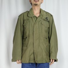 画像2: 60's U.S.ARMY M-65 フィールドジャケット 3rd グレーライナー MEDIUM-SHORT (2)