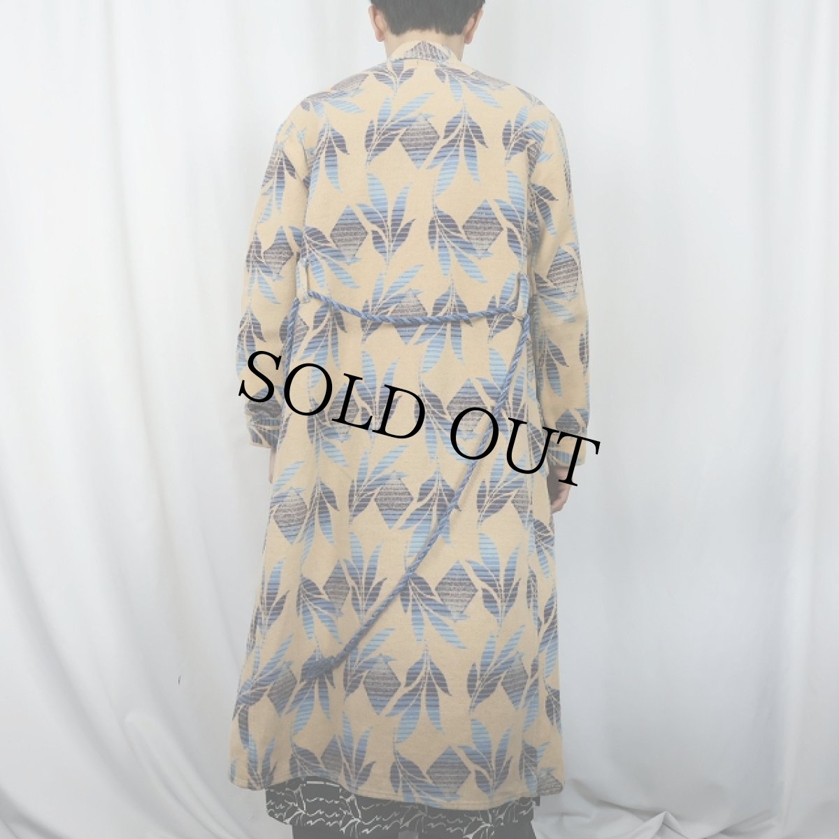 画像3: 40's ビーコン ウールブランケットガウン (3)