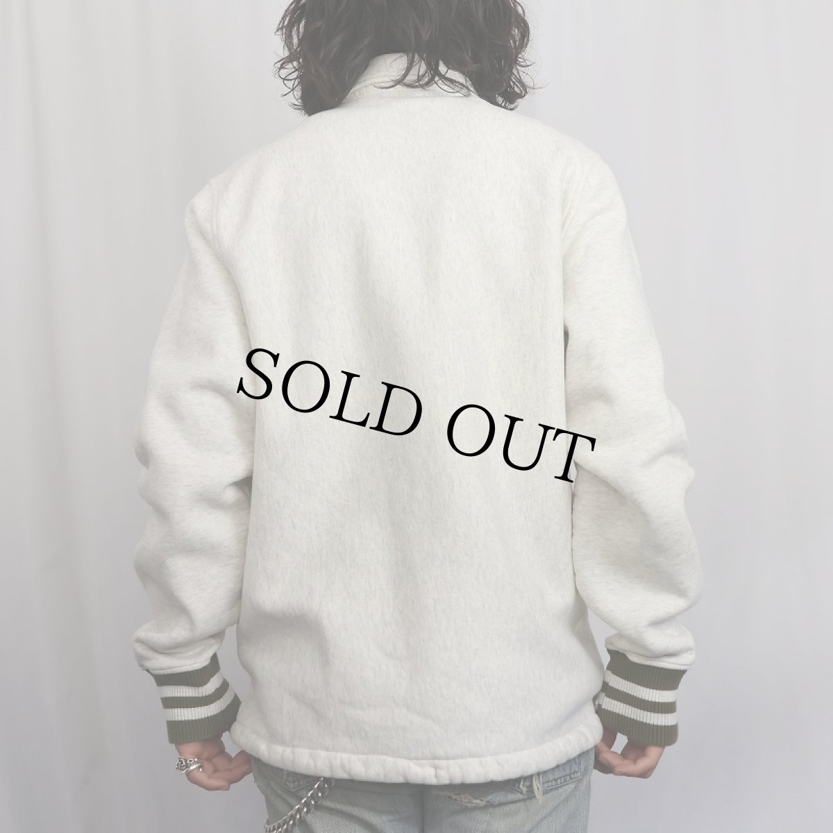 画像3: Champion REVERSE WEAVE 目付き スウェットコーチジャケット M (3)