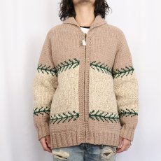 画像3: 60's カウチンニットジャケット (3)