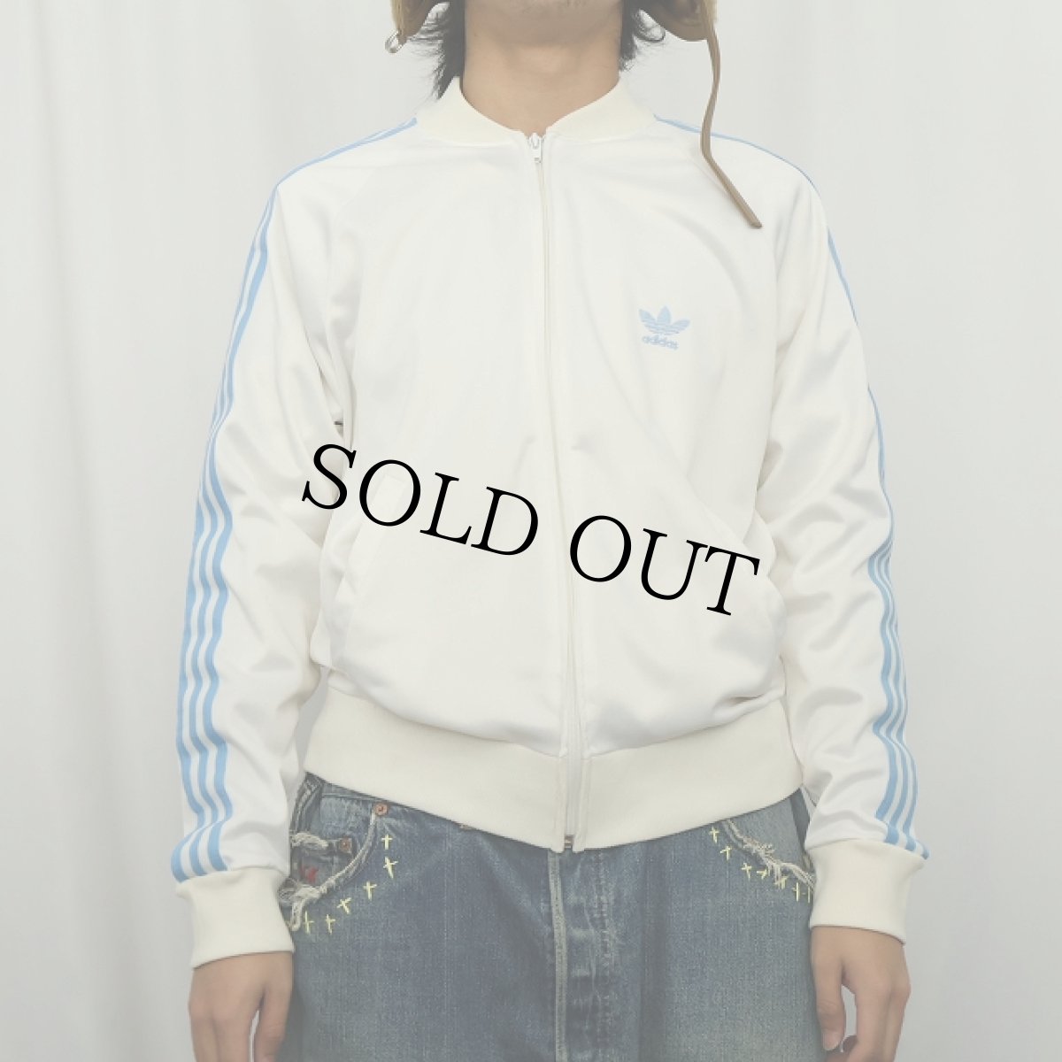 画像2: 80's adidas ATP USA製 トラックジャケット M (2)