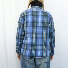 画像3: 90's DAKOTA チェック柄 ヘビーネルシャツ L (3)