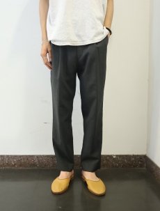 画像2: GIORGIO ARMANI ITALY製 2タック ウールスラックス W31 (2)