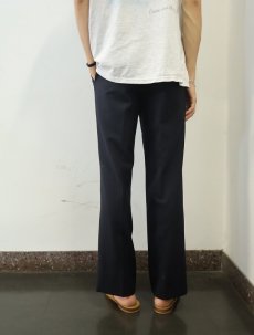 画像3: Christian Dior MONSIEUR 2タックウールスラックス NAVY W28 (3)