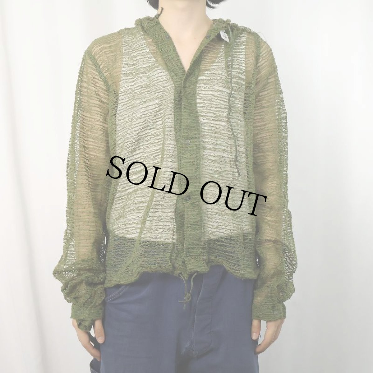 画像2: 70's U.S.ARMY モスキートパーカー LARGE (2)