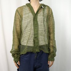 画像2: 70's U.S.ARMY モスキートパーカー LARGE (2)