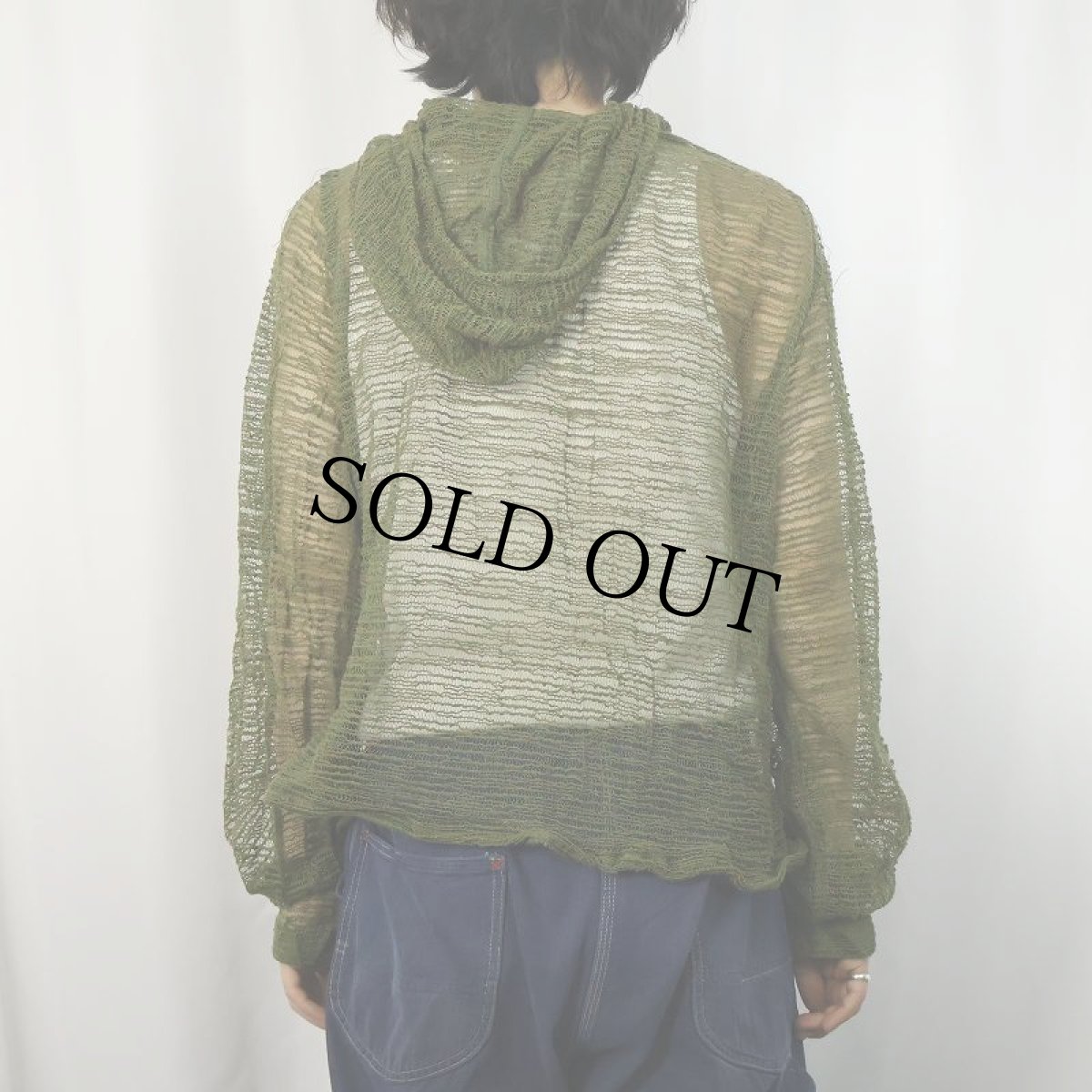 画像3: 70's U.S.ARMY モスキートパーカー LARGE (3)