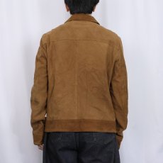 画像3: VERA PELLA ITALY製 スエードレザージャケット XXL (3)