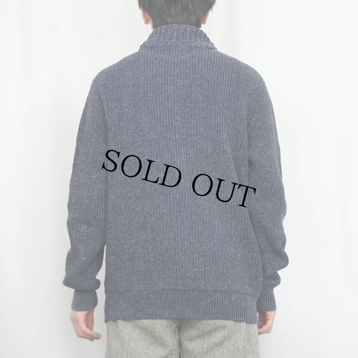 画像3: Ralph Lauren DENIM&SUPPLY カウチンニットジャケット L (3)