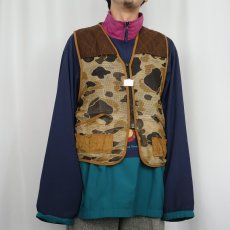 画像2: 70's REDHEAD ダックハンターカモ柄 メッシュハンティングベスト (2)