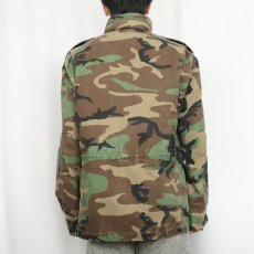 画像3: POLO Ralph Lauren "M-65 TYPE" ウッドランドカモ柄 フィールドジャケット M (3)