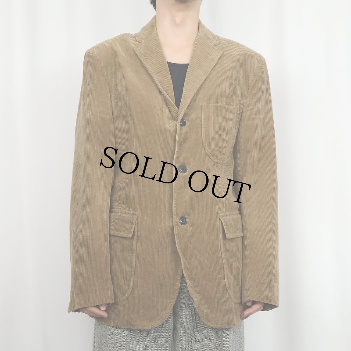 画像2: POLO Ralph Lauren コーデュロイテーラードジャケット M (2)
