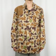 画像2: 70's bob allen USA製 ダックハンターカモ柄 ガンパッチ付き ハンティングジャケット M (2)