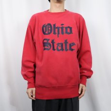 画像2: 90's Champion REVERSE WEAVE USA製 "Ohio State" プリントスウェット XL (2)