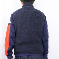 画像3: 2017AW Patagonia レトロパイルベスト NAVY M (3)