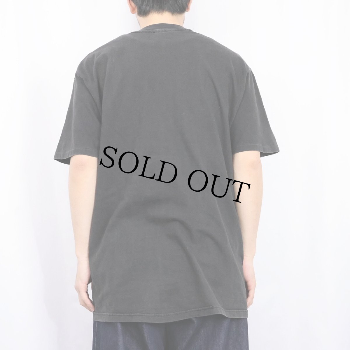 画像3: 90's Asian Art Museum "南無阿弥陀仏" 美術館プリントTシャツ BLACK (3)