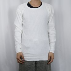 画像2: 80's J.E.MORGAN USA製 サーマルロンT L (2)