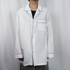 画像2: Brooks Brothers USA製 コットンパジャマシャツ L (2)