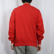 画像3: 90's FRUIT OF THE LOOM 無地スウェットカーディガン ONESIZE (3)