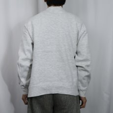 画像3: 80〜90's Champion 青刺繍タグ 中期 USA製 ロゴ刺繍 前Vスウェット XL (3)