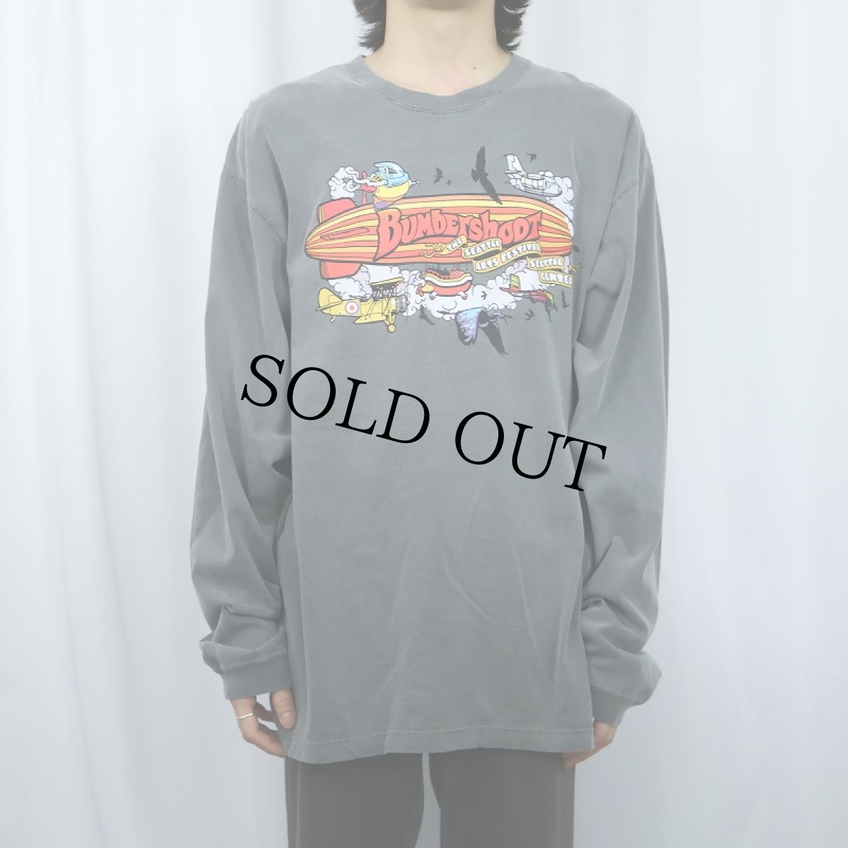 画像3: 2004 Bumbershoot ミュージックフェスティバルロンT XL (3)