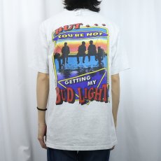 画像4: 90's BUD LIGHT "I LOVE YOU MAN!" ビールメーカープリントTシャツ L (4)