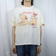 画像2: 90's "Whoops?" イラストプリントTシャツ (2)