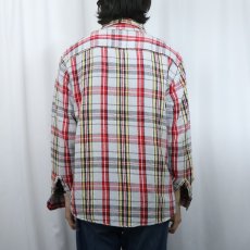 画像3: 70〜80's KINGSPORT チェック柄 ヘビーネルシャツ L (3)