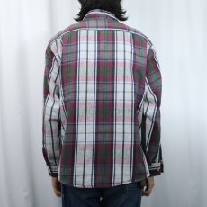 画像3: 90's FIVE BROTHER USA製 チェック柄 ヘビーネルシャツ XL (3)