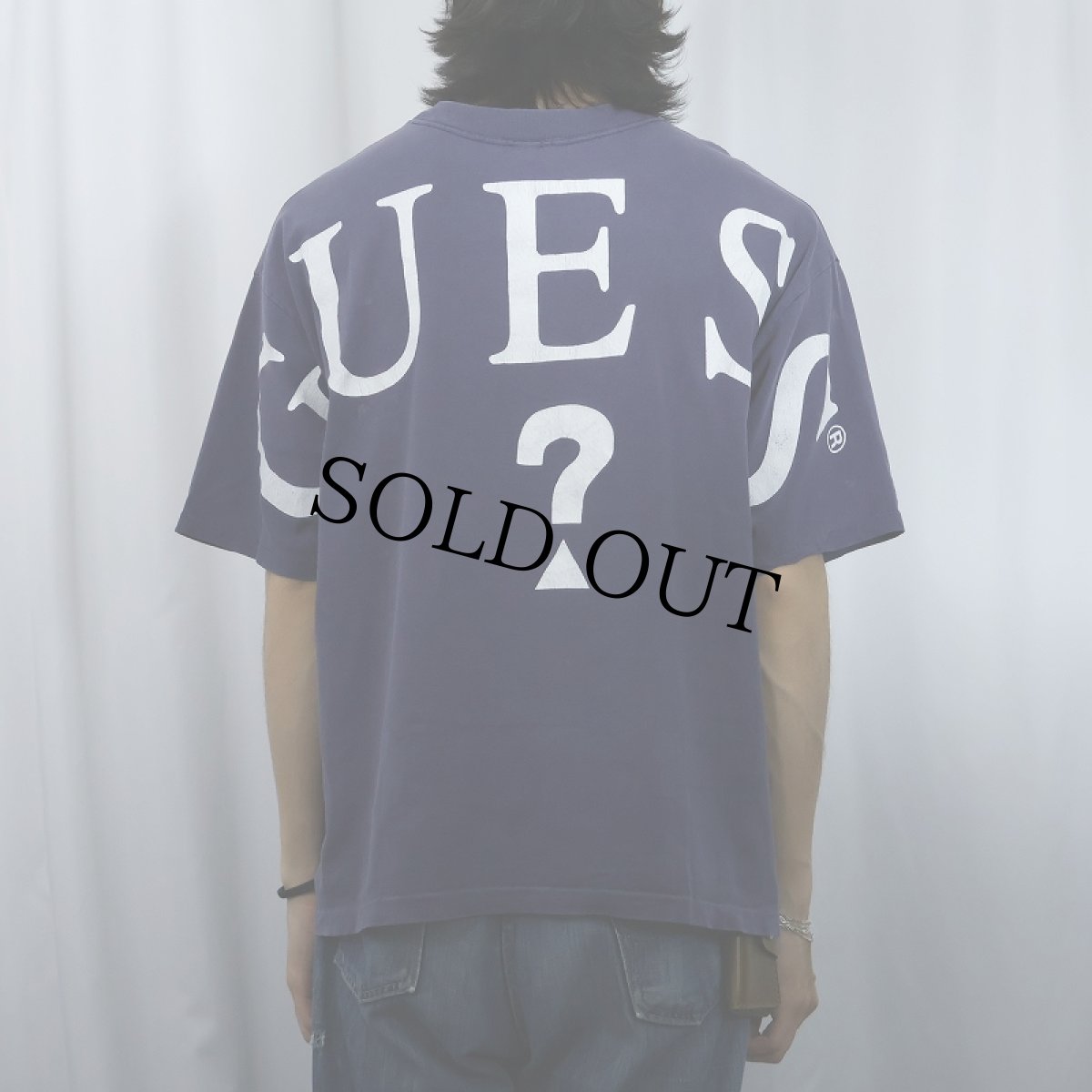 画像4: 90's GUESS プリントTシャツ (4)