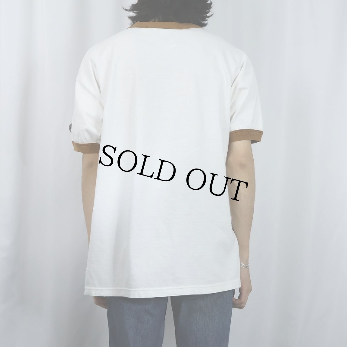 画像3: 90's〜 INDEPENDENT スケートブランド ロゴプリントリンガーTシャツ XL (3)