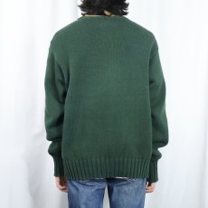画像3: POLO Ralph Lauren 星条旗柄 コットンニットセーター L (3)